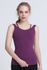 [Surpplex] CLWT2070 Bandoulière Long Top Angel Purple, Vêtements de gym, Débardeur, Vêtements de sport, Vêtements de jogging, T-shirts, Fashion Sportswear, Hauts décontractés pour femmes _ Fabriqué en CORÉE